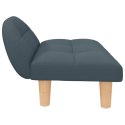 LEGOWISKO DLA PSA CIEMNOSZARE 70X52X30CM OBITE TKANINĄ