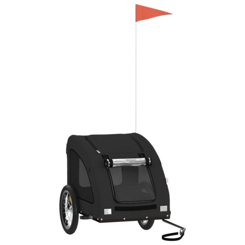 PRZYCZEPKA ROWEROWA DLA ZWIERZĄT TKANINA OXFORD I ŻELAZO