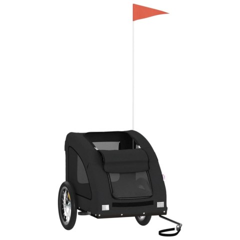 PRZYCZEPKA ROWEROWA DLA ZWIERZĄT TKANINA OXFORD I ŻELAZO