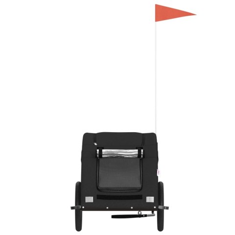 PRZYCZEPKA ROWEROWA DLA ZWIERZĄT TKANINA OXFORD I ŻELAZO