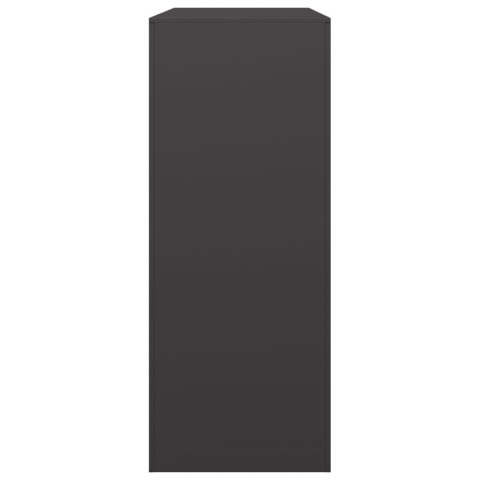 STOJAK NA DREWNO OPAŁOWE CZARNY 100X40X100CM STALOWY