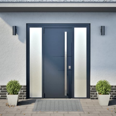 DONICE OGRODOWE 2 SZT. 30X30X30CM STAL NIERDZEWNA