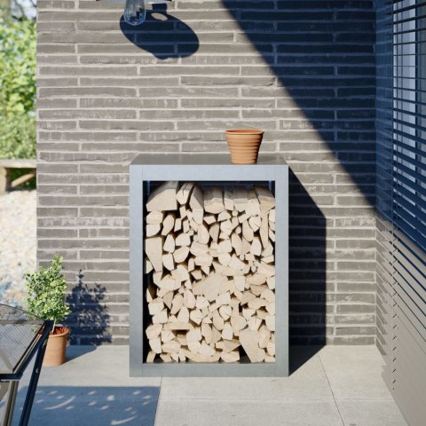 STOJAK NA DREWNO OPAŁOWE 60X40X80CM STAL GALWANIZOWANA