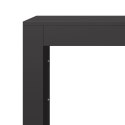 STOJAK NA DREWNO OPAŁOWE CZARNY 100X40X80CM STALOWY