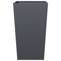 DONICA OGRODOWA ANTRACYTOWA 45X45X75CM STALOWA