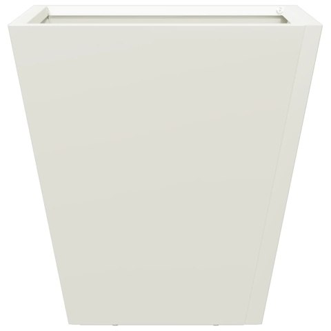 DONICA OGRODOWA BIAŁA 30X30X30CM STALOWA