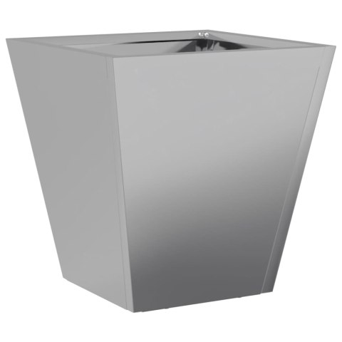 DONICE OGRODOWE 2 SZT. 30X30X30CM STAL GALWANIZOWANA