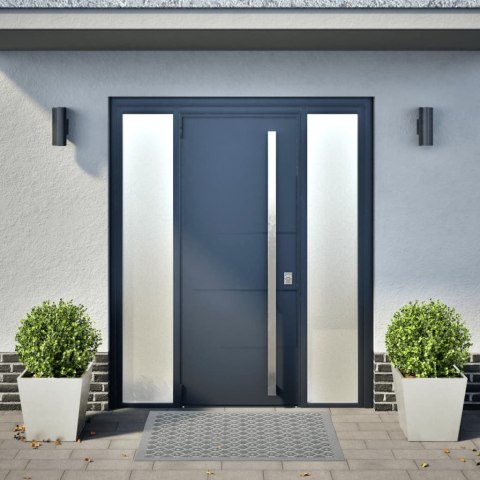 DONICE OGRODOWE 2 SZT. 40X40X40CM STAL NIERDZEWNA