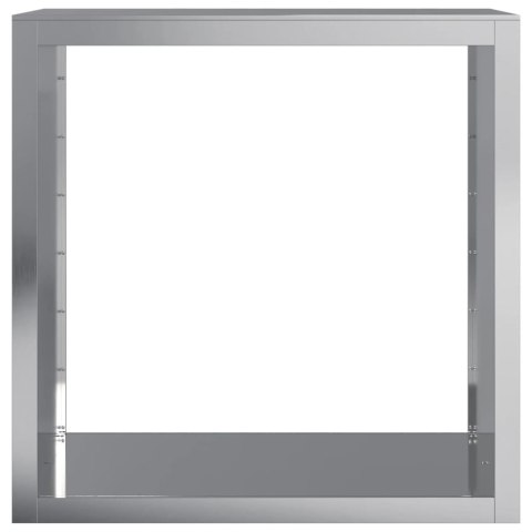 STOJAK NA DREWNO OPAŁOWE 100X40X100CM STAL GALWANIZOWANA