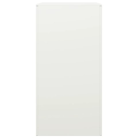 STOJAK NA DREWNO OPAŁOWE BIAŁY 60X40X80CM STALOWY