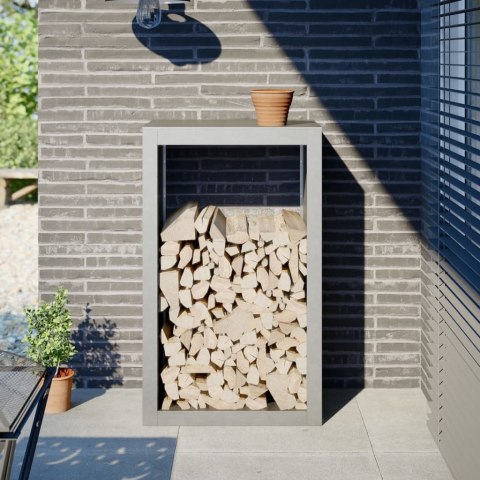 STOJAK NA DREWNO OPAŁOWE 60X40X100CM STAL NIERDZEWNA