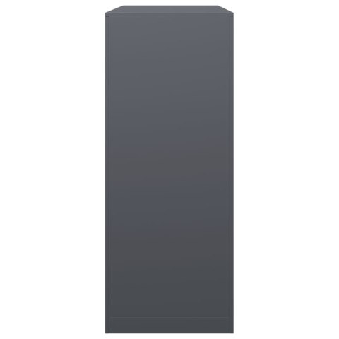 STOJAK NA DREWNO OPAŁOWE ANTRACYT 100X40X100CM STALOWY