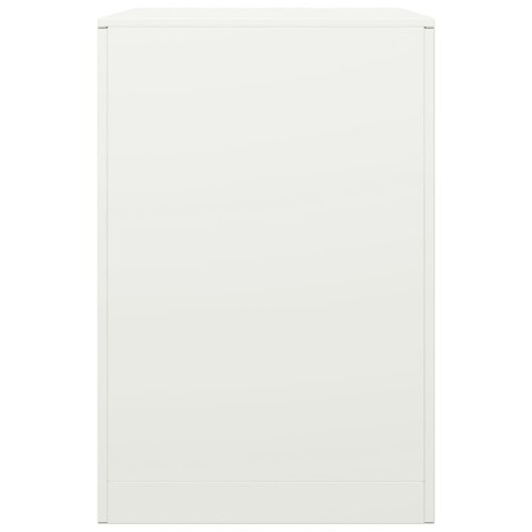 STOJAK NA DREWNO OPAŁOWE BIAŁY 60X40X60CM STALOWY