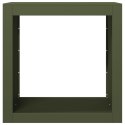 STOJAK NA DREWNO OPAŁOWE ZIELONY 60X40X60CM STALOWY