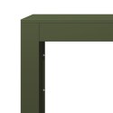 STOJAK NA DREWNO OPAŁOWE ZIELONY 60X40X60CM STALOWY