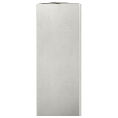 DONICA OGRODOWA TRÓJKĄTNA 30X26X75CM STAL NIERDZEWNA