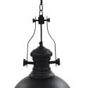 LAMPA SUFITOWA CZARNA OKRĄGŁA E27