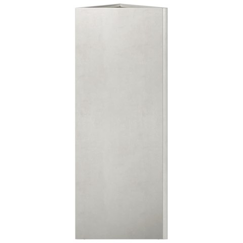 DONICE OGRODOWE 2 SZT. TRÓJKĄTNE 30X26X75CM STAL NIERDZEWNA