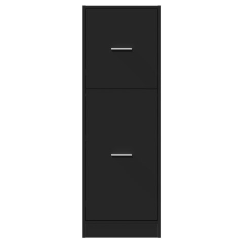 SZAFKA APTECZNA CZARNA 40X41X118CM