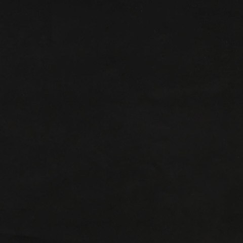 HOKER CZARNY OBITY AKSAMITEM