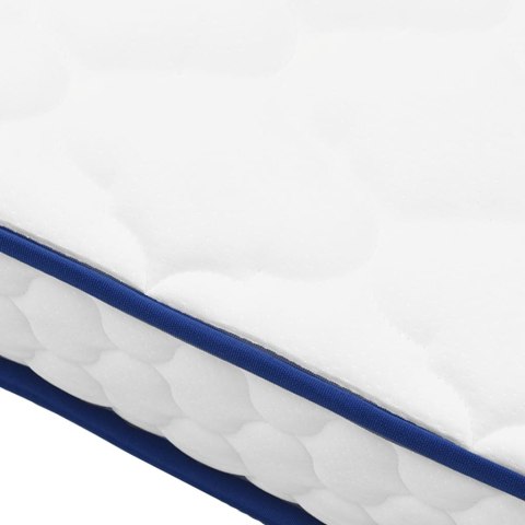 MATERAC Z PIANKĄ MEMORY BIAŁY 90X190X17CM