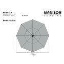 MADISON PARASOL OGRODOWY PAROS II LUXE 300CM SZAFIROWY NIEBIESKI