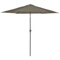 MADISON PARASOL TENERIFE 300CM OKRĄGŁY SZARY