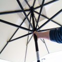 Madison Parasol ogrodowy Elba, 300 cm, szary