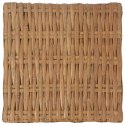 STOLIK KAWOWY 47X 47X 28CM NATURALNY RATTAN