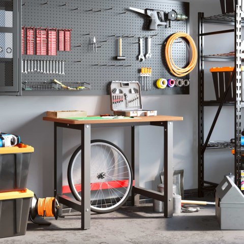 STOLIK ROBOCZY 100X60X81,5CM PROSTOKĄTNY LITE DREWNO BUKOWE