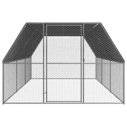 KLATKA DLA KURCZĄT 3X6X2M STAL GALWANIZOWANA