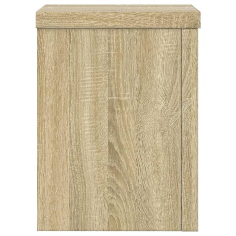 PODSTAWKI POD DONICZKI 2 SZT DĄB SONOMA 15X15X20CM