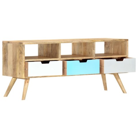 SZAFKA POD TV 110X35X48CM DREWNO MANGO