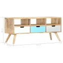 SZAFKA POD TV 110X35X48CM DREWNO MANGO