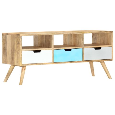 SZAFKA POD TV 110X35X48CM DREWNO MANGO