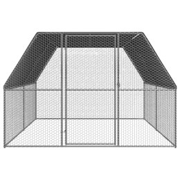 KLATKA DLA KURCZĄT 3X4X2M STAL GALWANIZOWANA