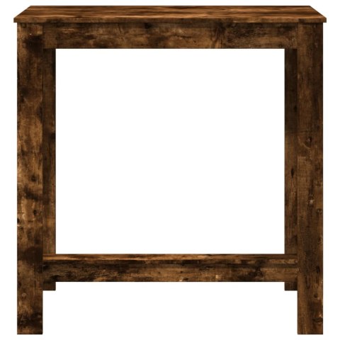 STOLIK BAROWY PRZYDYMIONY DĄB 102X50X103,5CM