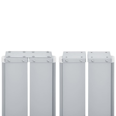 ZWIJANA MARKIZA BOCZNA ANTRACYTOWA 120X 600CM