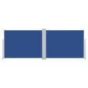 ZWIJANA MARKIZA BOCZNA NIEBIESKA 120X 1000CM