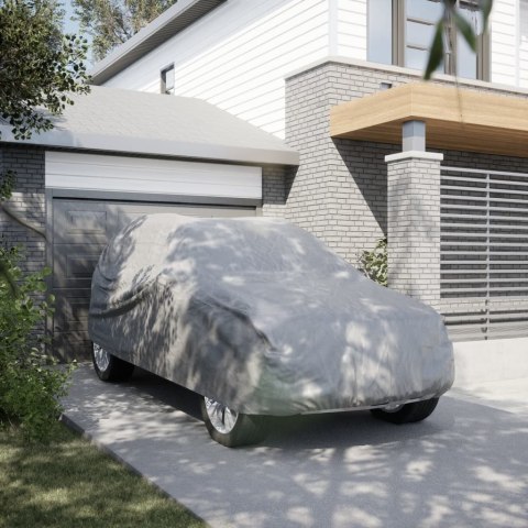 POKROWIEC NA SAMOCHÓD TYPU SUV PEŁNY SZARY L WŁÓKNINA