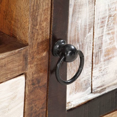 SZAFKA POD TV 120X30X40CM DREWNO ODZYSKANE