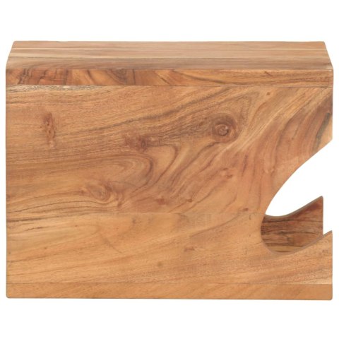 UCHWYT ŚCIENNY NA ROWER 35X25X25CM LITE DREWNO AKACJOWE