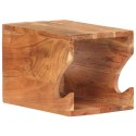 UCHWYT ŚCIENNY NA ROWER 35X25X25CM LITE DREWNO AKACJOWE