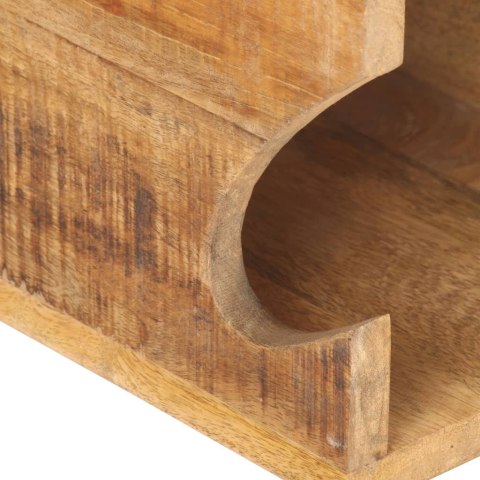 UCHWYT ŚCIENNY NA ROWER 35X25X25CM LITE SUROWE DREWNO MANGO