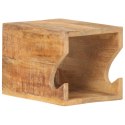 UCHWYT ŚCIENNY NA ROWER 35X25X25CM LITE SUROWE DREWNO MANGO
