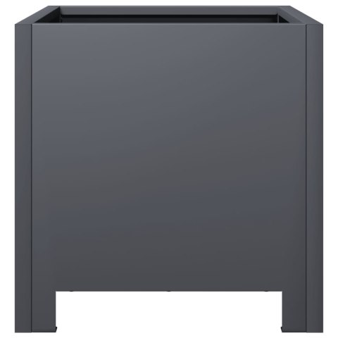 DONICA OGRODOWA ANTRACYTOWA 30X30X30CM STALOWA