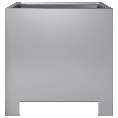 DONICE OGRODOWE 2 SZT. 30X30X30CM STAL GALWANIZOWANA