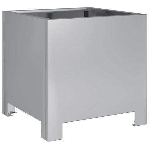 DONICE OGRODOWE 2 SZT. 30X30X30CM STAL GALWANIZOWANA