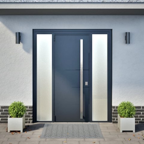 DONICE OGRODOWE 2 SZT. 30X30X30CM STAL NIERDZEWNA