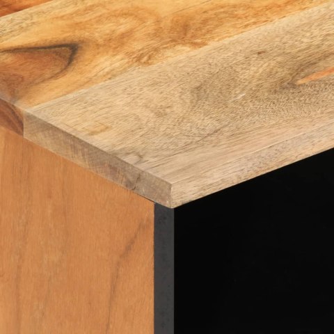 SZAFKA POD TELEWIZOR 80X34X46CM LITE DREWNO AKACJOWE